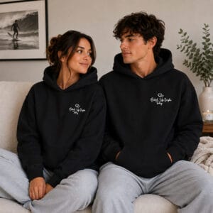 Black & White Unisex Hoodie